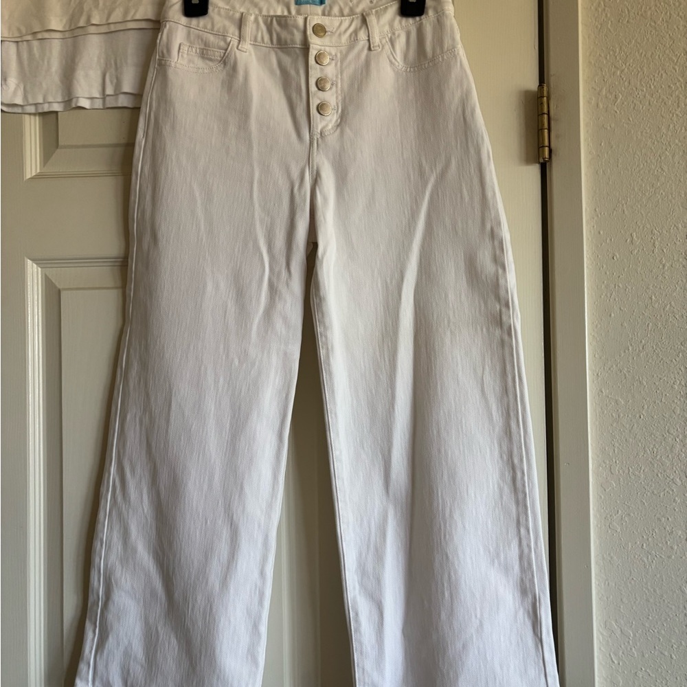 J. McLaughlin Cream Pants